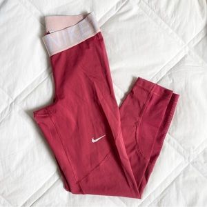 Nike pro dri fit 7/8 legging with side mesh